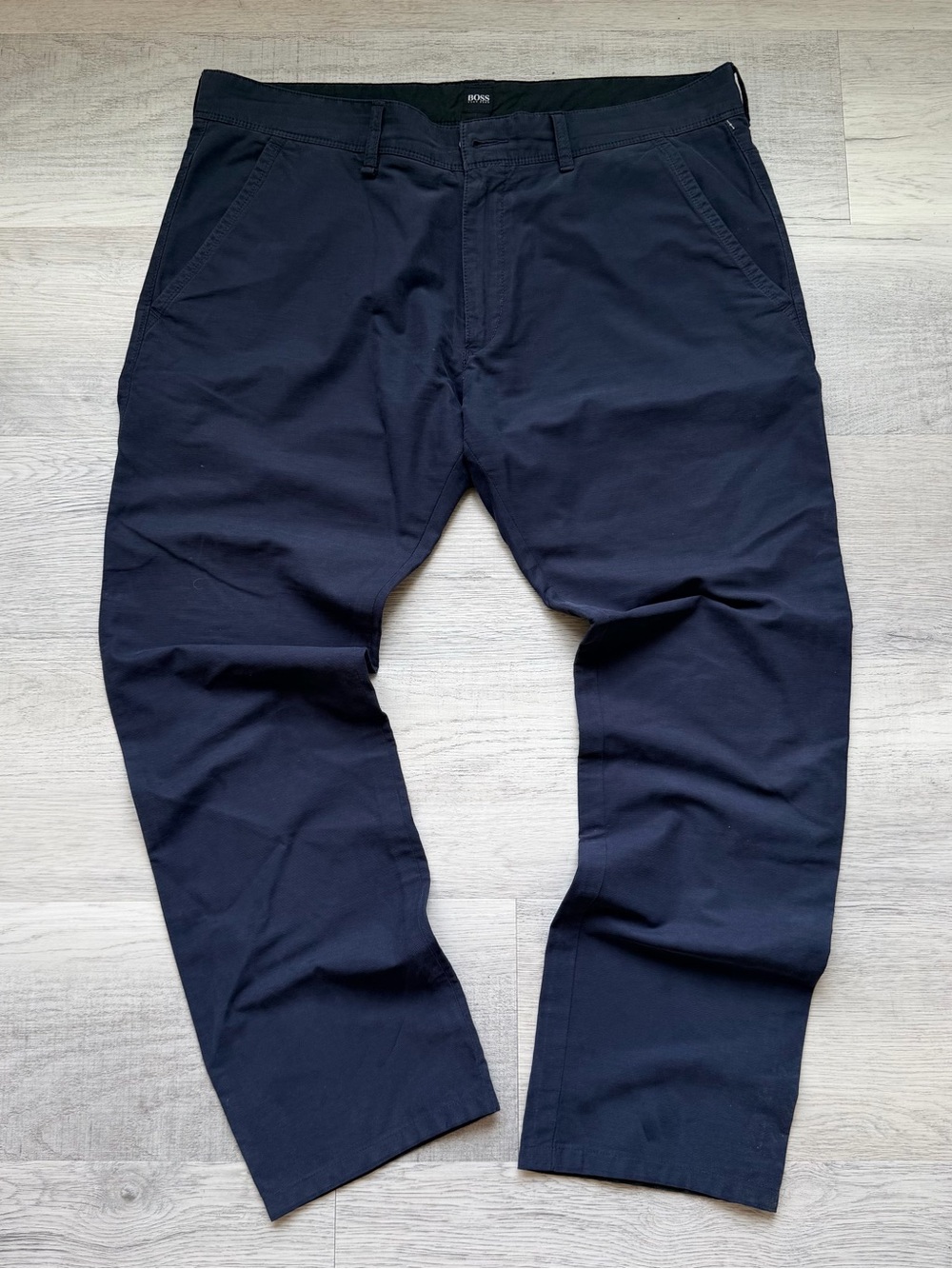 Hugo Boss Men's Navy Chinos